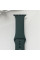 Силиконовый ремешок для умных часов Smart Watch 38/40 (Темно-зеленый)