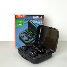 Беспроводные наушники M21 Headphones 4 (Черный) Led