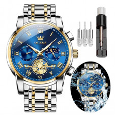 Часы наручные Olevs 2859 Blue Accents