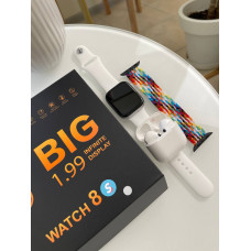 Комплект Infinity - Smart Watch 8 / Навушники Pro 4 / 2 ремінці (Білий)