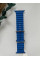Силиконовый ремешок для Smart Watch Ocean Band 42/44/45/49 (Синий)