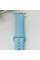 Силиконовый ремешок для умных часов Smart Watch 38/40 (Голубой)