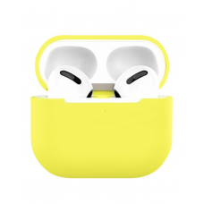Силіконовий чохол для навушників pods 3 (Жовтий)