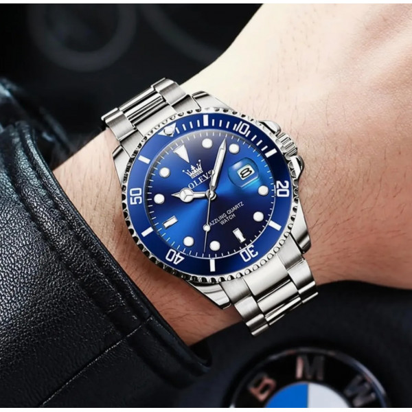 Часы наручные Olevs 5885 Blue Gray