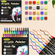 Двусторонние акриловые маркеры Acrylic Painter CH-1011 36 шт.