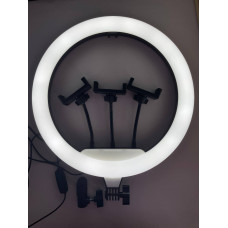 Кільцева LED лампа 36 см 14" 220V 192 Lights RGB