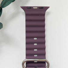 Силіконовий ремінець для Smart Watch Ocean Band 42/44/45/49 (Сливовий)