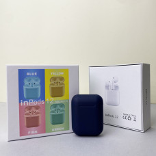 Беспроводные наушники i12 Pods (Синий)