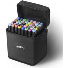 Скетч-маркеры для рисования 40 шт.
