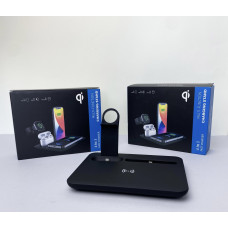 Беспроводное зарядное устройство QI 15W UD17 (4в1)