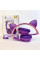 Беспроводные наушники Cat Ear RGB P47M (Фиолетовый)