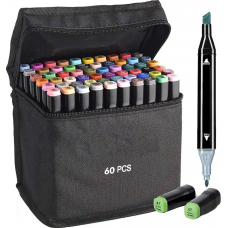 Скетч-маркеры для рисования 60 шт.