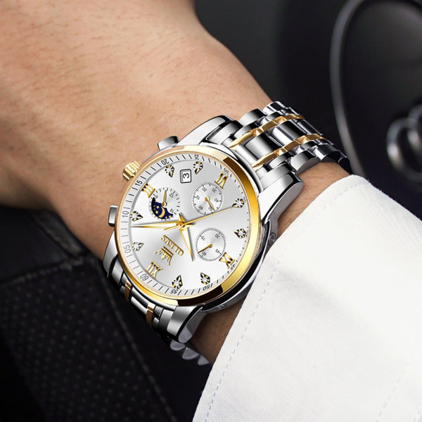 Часы наручные Olevs 2858 White Accents