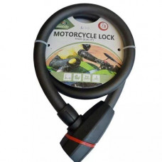 Велосипедний замок 8120 (18*100 трос) 2 ключі