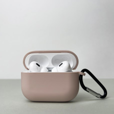 Чохол з карабіном для pods PRO 2 (Пудра)