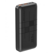 Power Bank XO PR188 (22.5W) 2USB+Micro+Type-C (20000mAh) Чорний