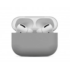 Силіконовий чохол для навушників pods PRO (Сірий)