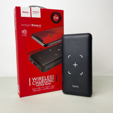 Power Bank Hoco J50 з бездротовою зарядкою (10000mAh) Чорний