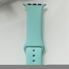 Силіконовий ремінець для розумного годинника Smart Watch 38/40 (Бірюзовий)