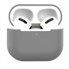 Силіконовий чохол для навушників pods 3 (Сірий)