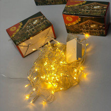 Гирлянда-штора 2,2 х 0,6 100 LED (Теплый)