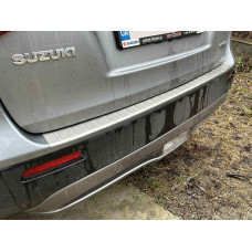 Накладка на задний бампер Carmos нержавейка для Suzuki Vitara 2015- гг