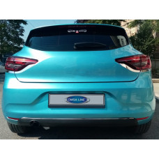 Хромированные Накладки на Задние Фонари (2 шт, Нержавейка) для Renault Clio V 2019- гг