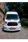 Накладка на передний бампер LED (2014-2019, грунт под покраску) для Ford Transit 2014- гг