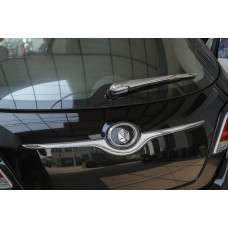 Накладка на крышку багажника верхняя Libao нержавейка для GreatWall Haval H6 2011- гг