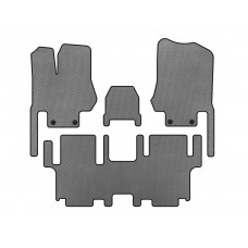 Килимки EVA (2 ряди, 7-ми місний, Сірий) для Nissan Quest 2011-2017 рр