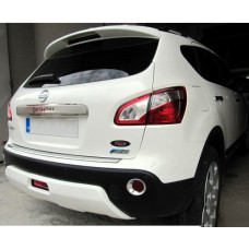 Задний диффузор Meliset (под покраску) для Nissan Qashqai 2007-2010 гг