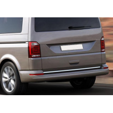 Накладка на багажник нержавейка Carmos - Турецкая Нержавеющая Сталь для Volkswagen T6 2015-2024 гг