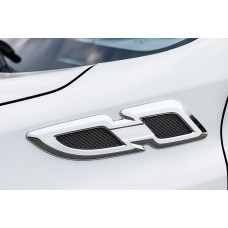 Накладки на крылья Libao 2016-2018 (2 шт, пластик) для Toyota Rav 4