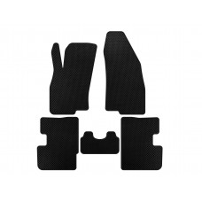 Килимки EVA (2011-2018, HB, 3-х дверний, Чорний) для Fiat Punto Grande/EVO рр