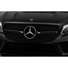 Тюнинг решетка Diamond Black (GLE) Без камеры для Mercedes GLE/ML сlass W166 2011-2018 гг