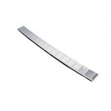 Накладка на задний бампер Carmos (SW, нержавейка) для Opel Astra G classic 1998-2012 гг