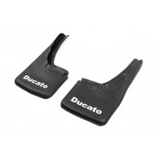 Премиум модельные брызговики с углублениями (2 шт) для Fiat Ducato 2006-2025 гг