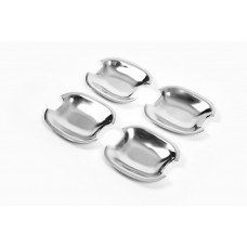Хромированные Накладки Под Ручки Дверей (Нержавейка) Комплект 3 штуки для Mercedes Vito W638 1996-2003 гг