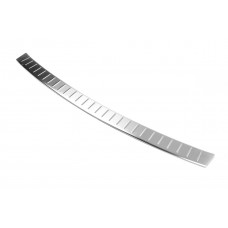 Накладка на задний бампер OmsaLine Нержавейка для Skoda Yeti 2009-2017 гг