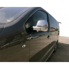 Накладки на Зеркала (2 шт., пластик) Carmos для Citroen Jumpy/Dispatch 2017- гг