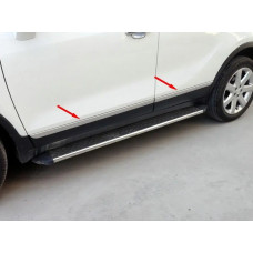 Дверные молдинги Libao (4 шт, пластик) для Chevrolet Trax 2012-2023 гг