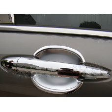 Хромированные подложки под ручки Libao 2012-2025 (4 шт, пластик) для GreatWall Haval H6 2011- гг