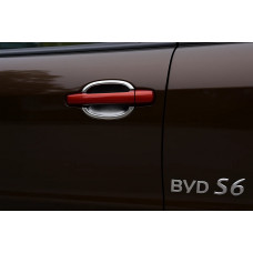 Накладки під ручки Libao 2010-2025 (4 шт, пласт) для BYD S6 рр