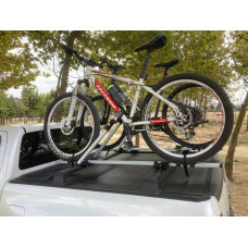 Поперечины на крышу (в штатные места) Серый для Toyota Hilux 2015- гг