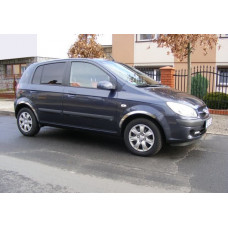 Накладки на арки (4 шт, нержавейка) для Hyundai Getz 2002- гг