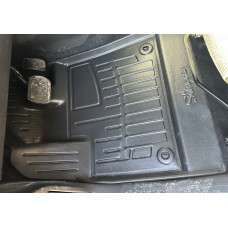 Коврики резиновые Stingray 3D (без подлокотника) (4 шт) для Toyota Proace City 2016- гг