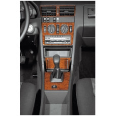 Накладки на панель приборов (1993-1995) Карбон для Mercedes C-class W202