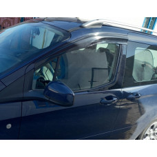 Ветровики на окна (2 шт., Sunplex Sport) для Ford Courier 2014-2023 гг