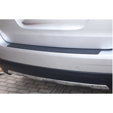 Накладка на задній бампер DPT V-2 (ABS) (90см, чорний мат) для Mercedes GL сlass X164 2006-2012 рр