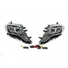 Передние фары FullLED (2013-2017, комплект 2 шт.) для Toyota Land Cruiser Prado 150